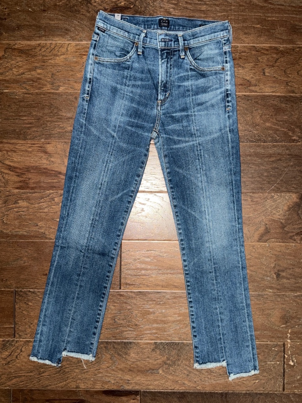 Citizens of Humanity Amari step hem ankle Jean size 26 NWOT